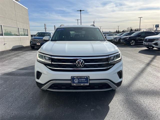 used 2021 Volkswagen Atlas car, priced at $27,400