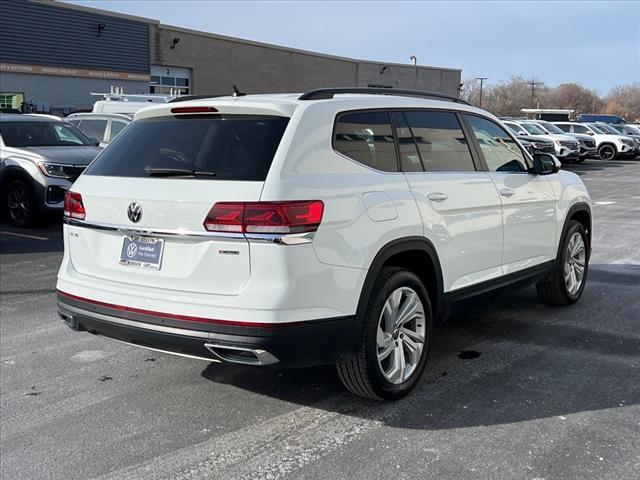 used 2021 Volkswagen Atlas car, priced at $28,600