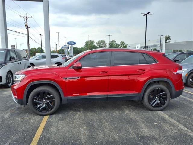 used 2022 Volkswagen Atlas Cross Sport car, priced at $29,400
