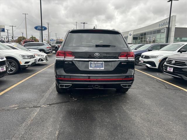 used 2021 Volkswagen Atlas car, priced at $34,855