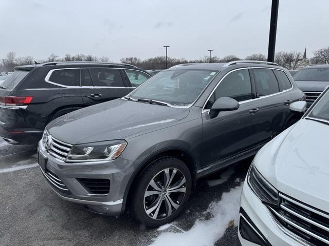 used 2017 Volkswagen Touareg car, priced at $19,000