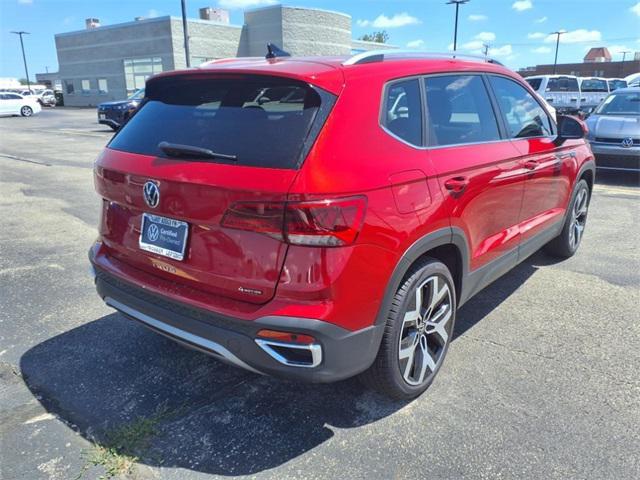 used 2022 Volkswagen Taos car, priced at $25,000