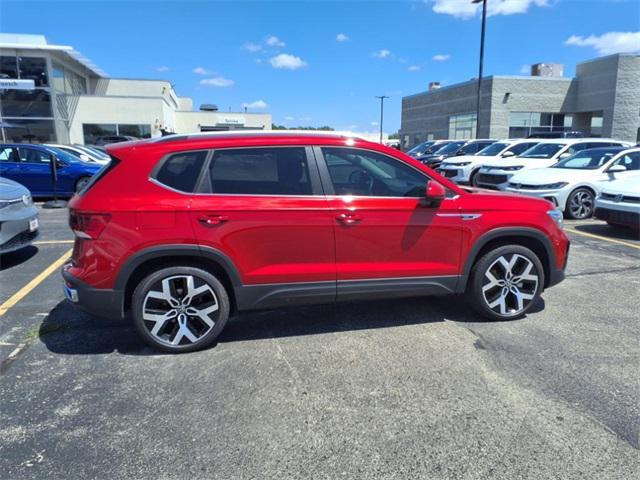 used 2022 Volkswagen Taos car, priced at $25,000