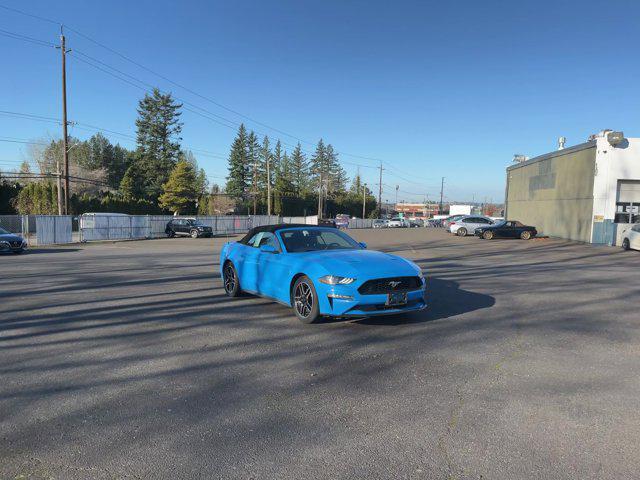 used 2022 Ford Mustang car, priced at $18,355