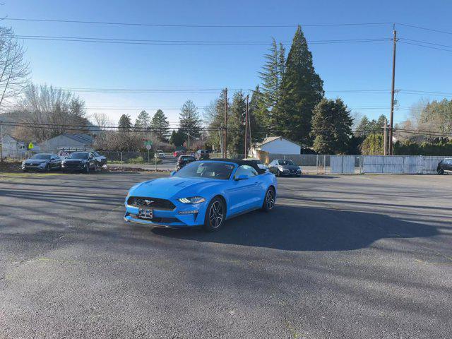 used 2022 Ford Mustang car, priced at $18,355