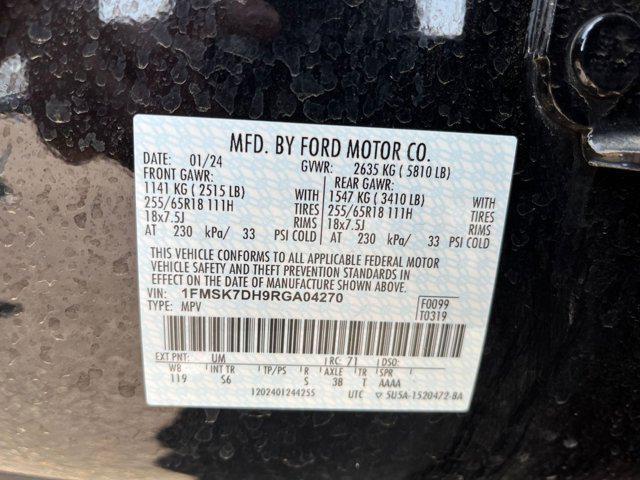 used 2024 Ford Explorer car, priced at $29,876