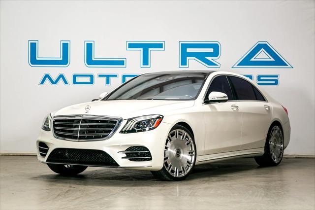 used 2020 Mercedes-Benz S-Class car, priced at $47,995