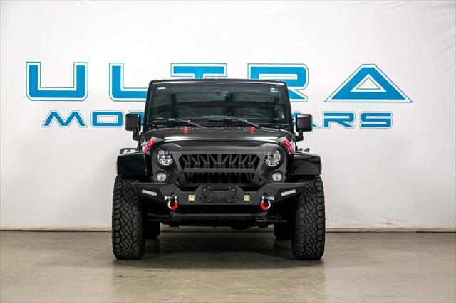 used 2015 Jeep Wrangler Unlimited car, priced at $20,995