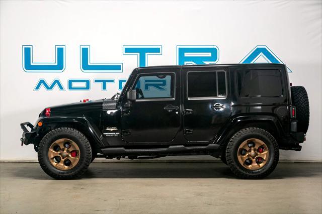 used 2015 Jeep Wrangler Unlimited car, priced at $20,995