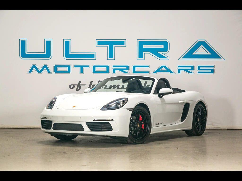 used 2018 Porsche 718 Boxster car, priced at $62,995