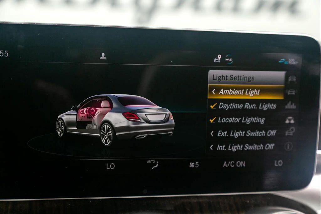 used 2021 Mercedes-Benz C-Class car, priced at $27,995