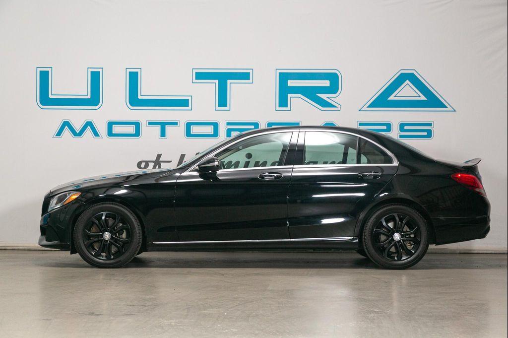 used 2015 Mercedes-Benz C-Class car, priced at $15,995