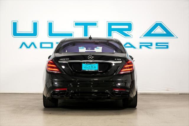 used 2019 Mercedes-Benz AMG S 63 car, priced at $79,995