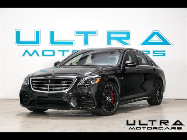 used 2019 Mercedes-Benz AMG S 63 car, priced at $75,995
