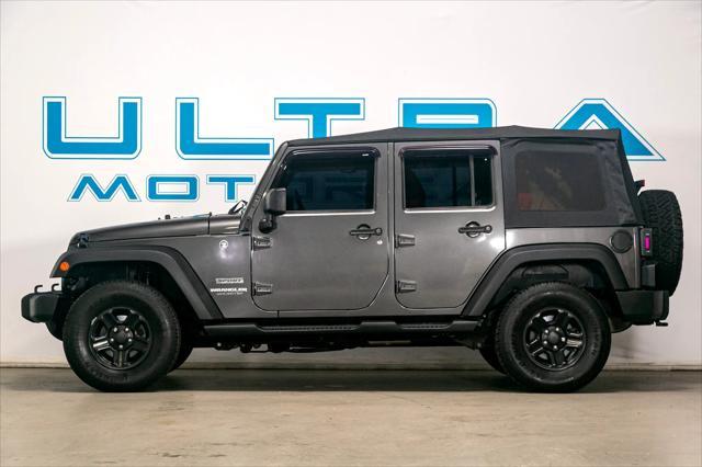 used 2017 Jeep Wrangler Unlimited car, priced at $17,995