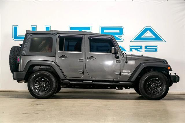 used 2017 Jeep Wrangler Unlimited car, priced at $17,995