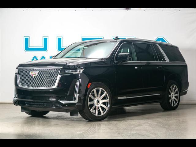 used 2023 Cadillac Escalade ESV car, priced at $89,995