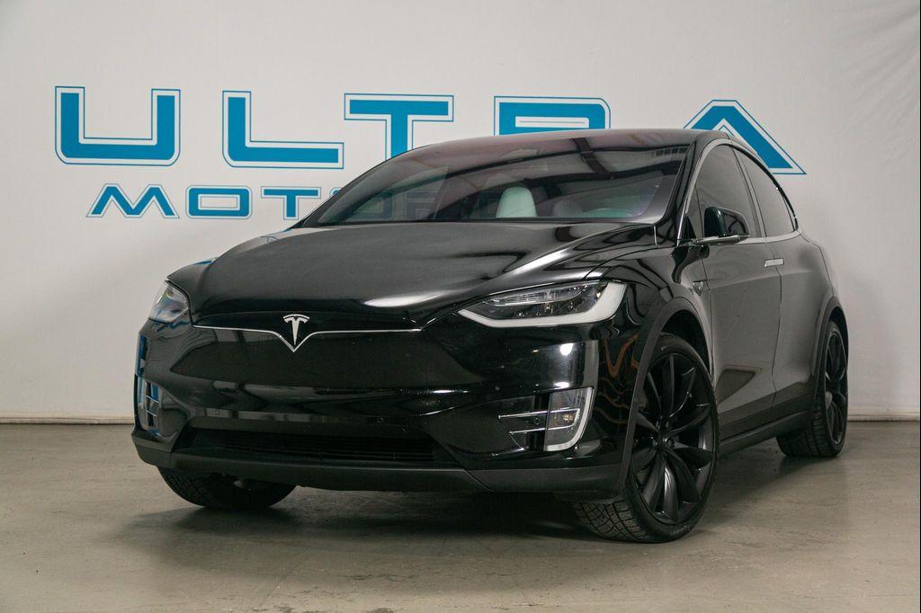 used 2018 Tesla Model X car, priced at $23,995