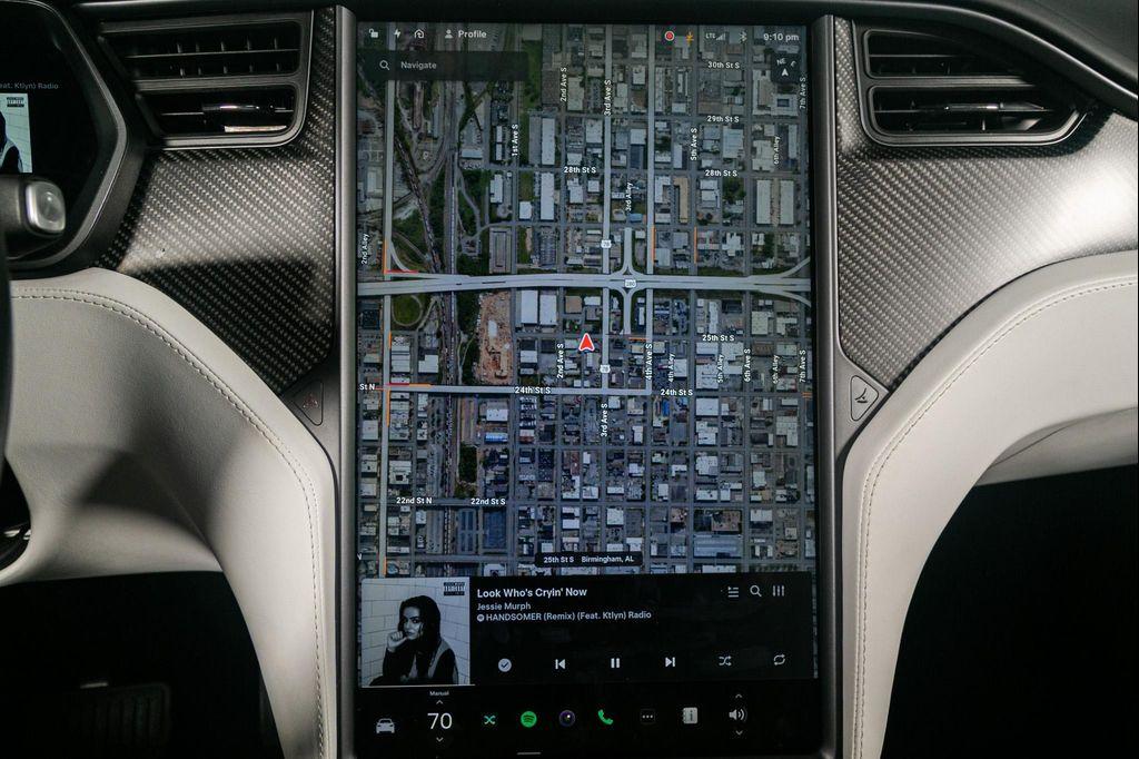 used 2018 Tesla Model X car, priced at $23,995