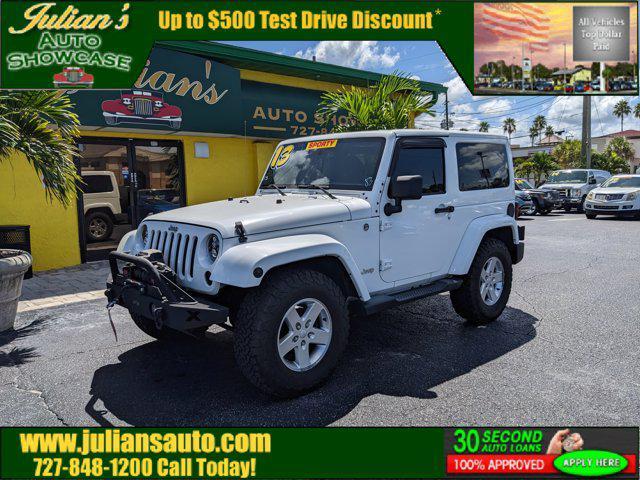 used 2013 Jeep Wrangler car, priced at $16,799
