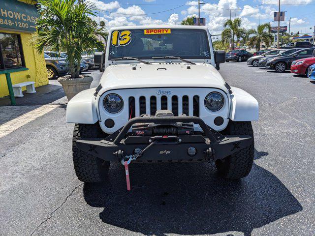 used 2013 Jeep Wrangler car, priced at $16,799