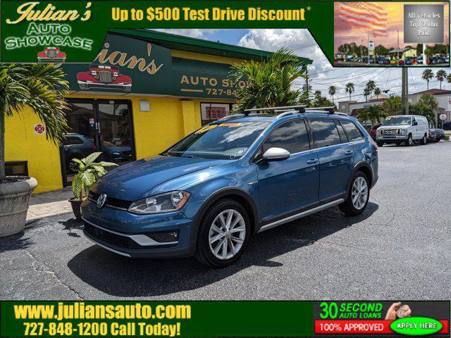 used 2017 Volkswagen Golf Alltrack car, priced at $15,999