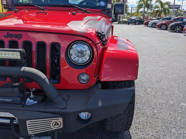 used 2017 Jeep Wrangler Unlimited car, priced at $25,999