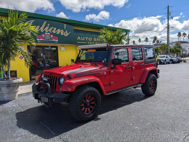 used 2017 Jeep Wrangler Unlimited car, priced at $25,999