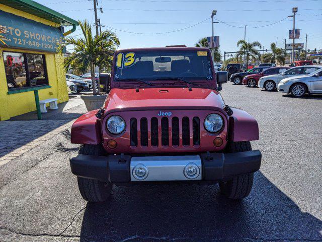 used 2013 Jeep Wrangler car, priced at $17,499