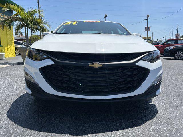 used 2021 Chevrolet Malibu car, priced at $18,499