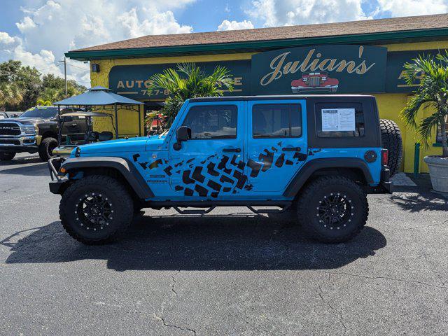 used 2017 Jeep Wrangler Unlimited car, priced at $22,999