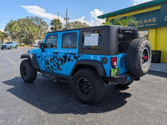 used 2017 Jeep Wrangler Unlimited car, priced at $22,999