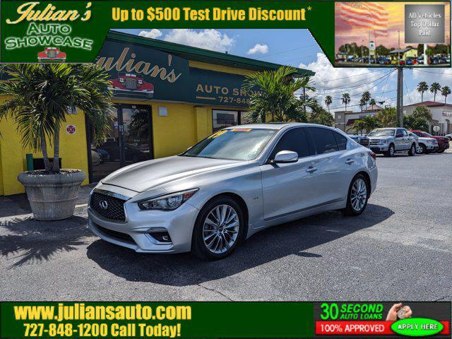 used 2019 INFINITI Q50 car, priced at $17,999