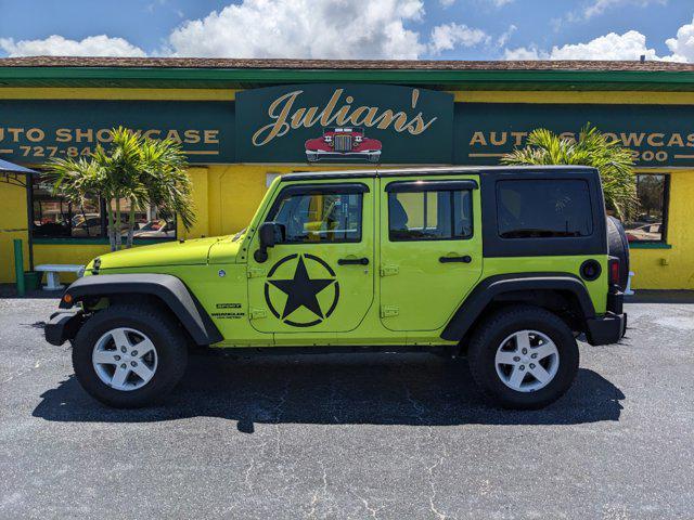 used 2016 Jeep Wrangler Unlimited car, priced at $25,999