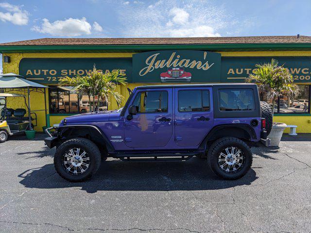 used 2017 Jeep Wrangler Unlimited car, priced at $22,999