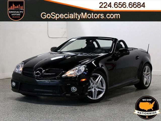 used 2009 Mercedes-Benz SLK-Class car, priced at $28,995