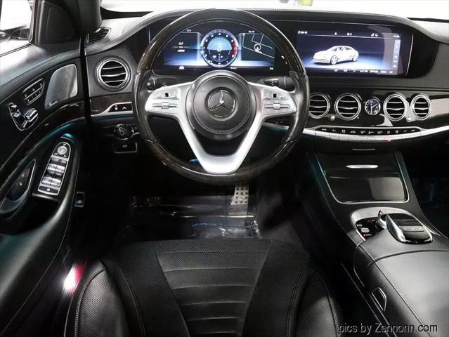 used 2019 Mercedes-Benz S-Class car, priced at $39,999