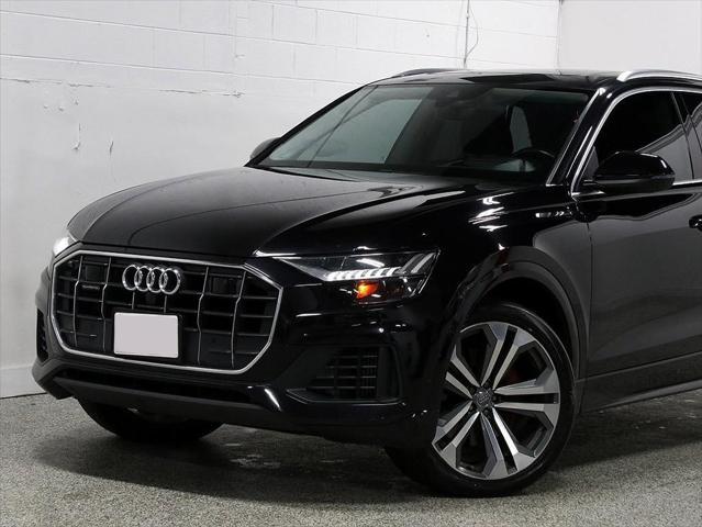 used 2019 Audi Q8 car, priced at $36,500