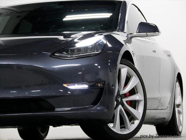 used 2018 Tesla Model 3 car, priced at $23,999