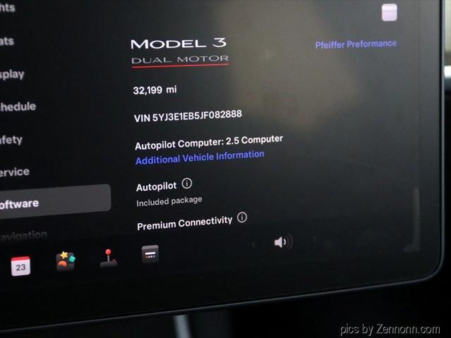 used 2018 Tesla Model 3 car, priced at $23,999