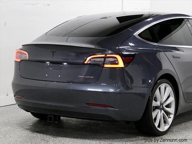 used 2018 Tesla Model 3 car, priced at $23,999