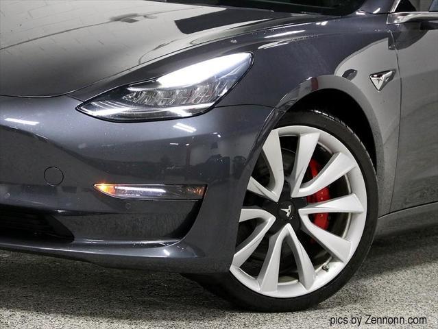 used 2018 Tesla Model 3 car, priced at $23,999