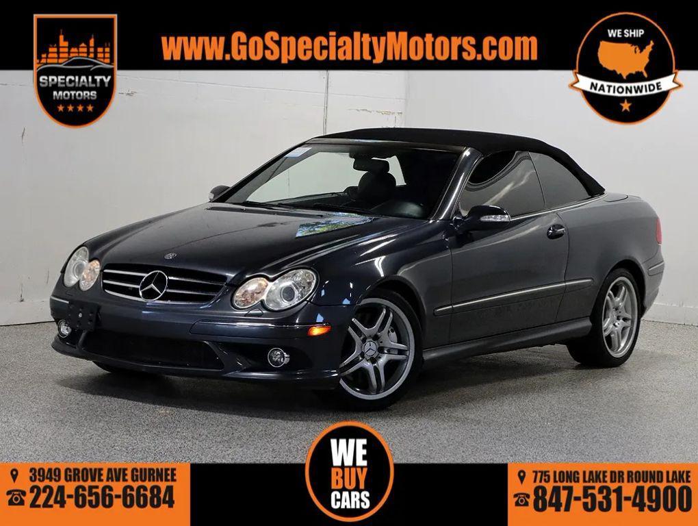 used 2008 Mercedes-Benz CLK-Class car, priced at $4,999