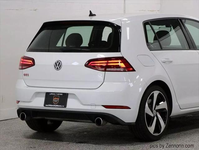 used 2020 Volkswagen Golf GTI car, priced at $23,999
