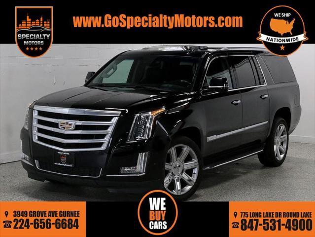 used 2018 Cadillac Escalade ESV car, priced at $34,999