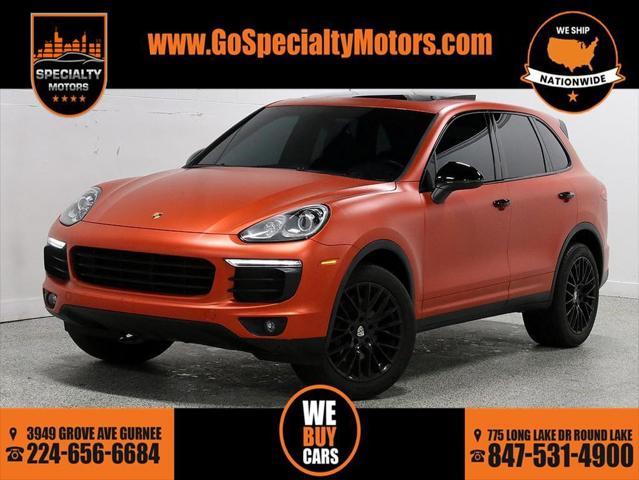 used 2018 Porsche Cayenne car, priced at $29,999