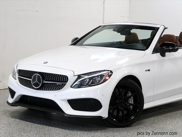 used 2017 Mercedes-Benz AMG C 43 car, priced at $27,999