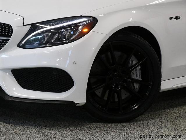 used 2017 Mercedes-Benz AMG C 43 car, priced at $27,999