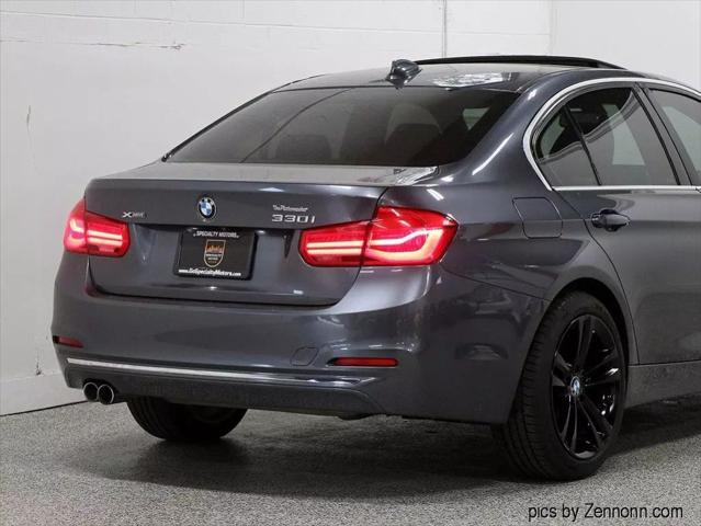 used 2018 BMW 330 car, priced at $17,999
