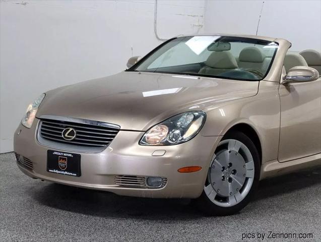 used 2002 Lexus SC 430 car, priced at $17,999